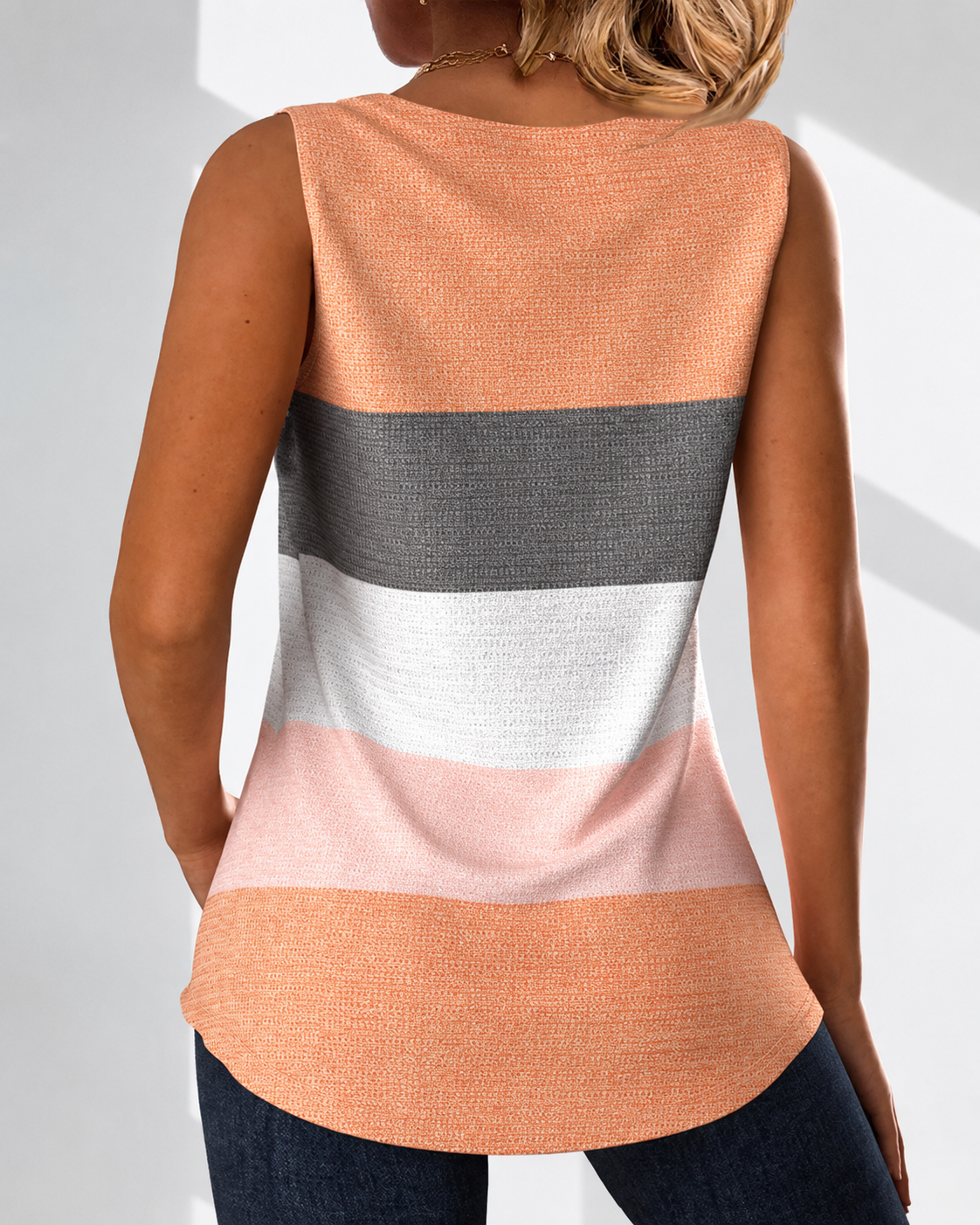Panbela - Blusas Plisadas a Rayas