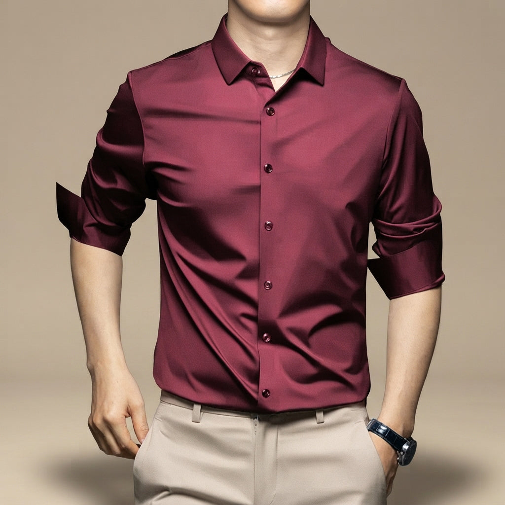 Esmaeel - Polo Casual Sin Arrugas