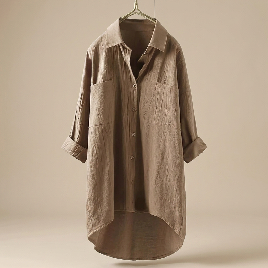 Jacient - Camisa de Botones de Corte Suelto