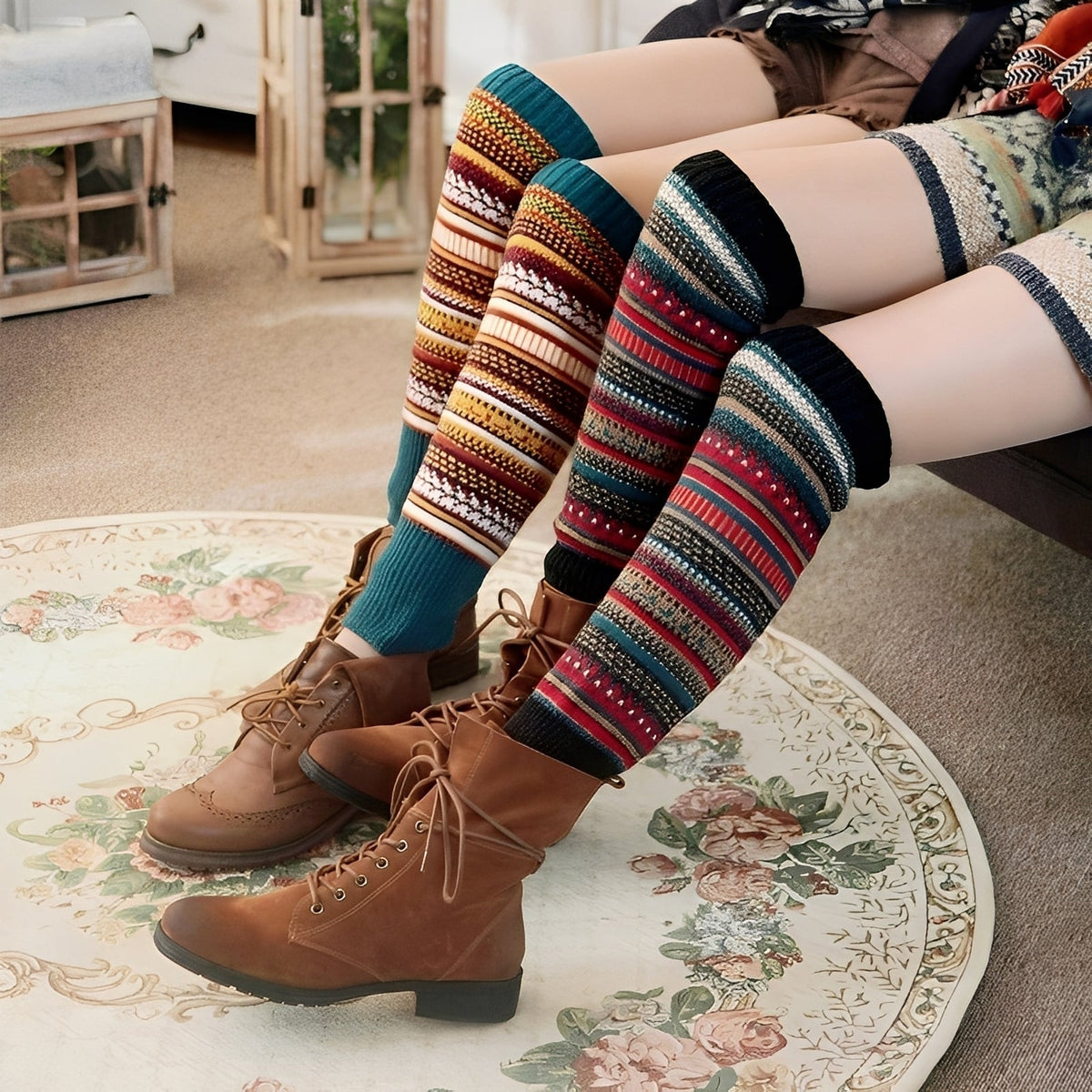 Suzanna - Calcetines elegantes y abrigados