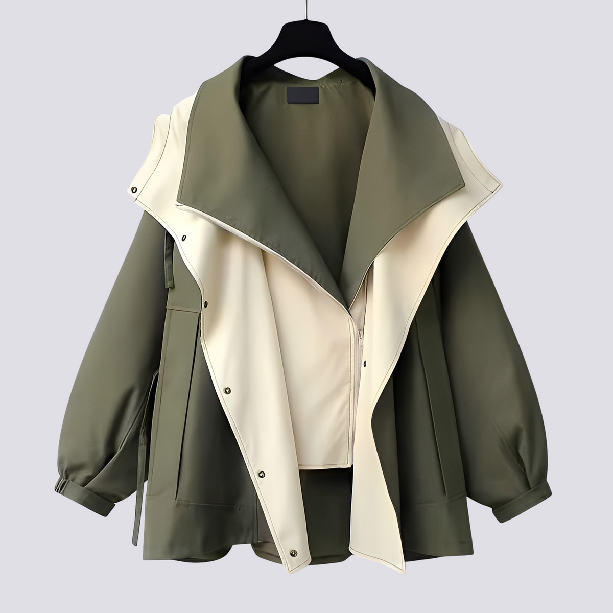 Jaquelyn - Estilo, abrigo ligero para mujeres