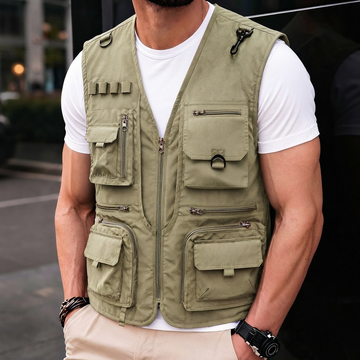 Kyle - Chaleco Aventura con Muchos Bolsillos