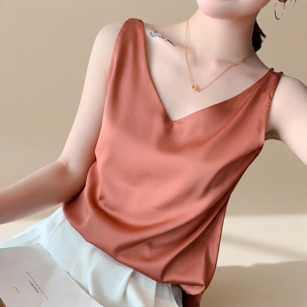 Trina - Blusa Elegante con Escote en V