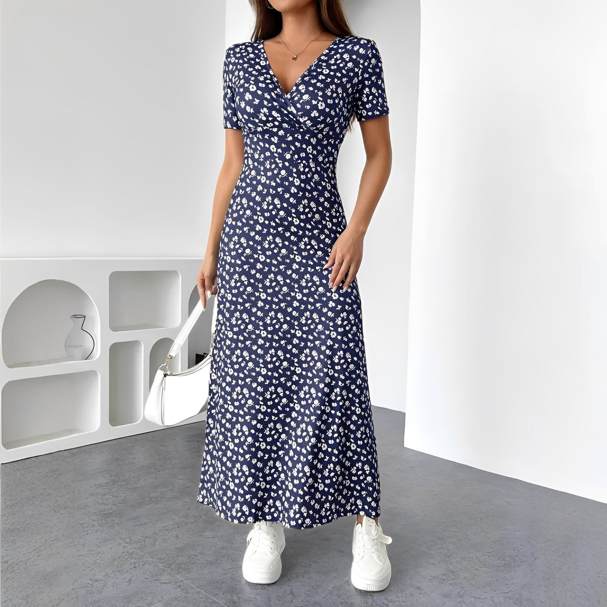 Reggie - Vestido Maxi Floral Elegante