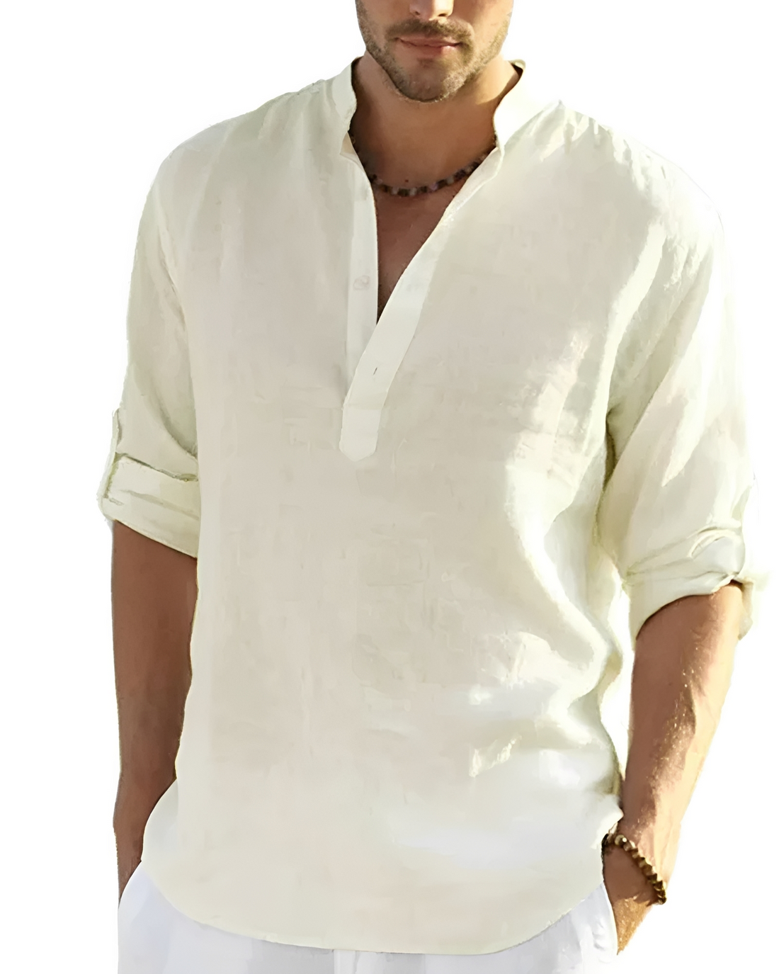 Tristan - Camisa Confortable con Cuello en V