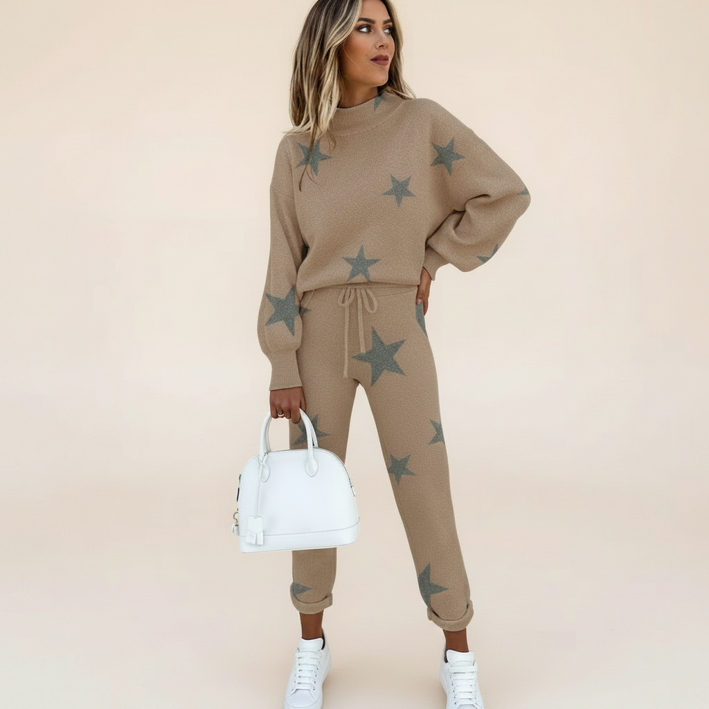 Avenie - Conjunto de Pantalones Modernos