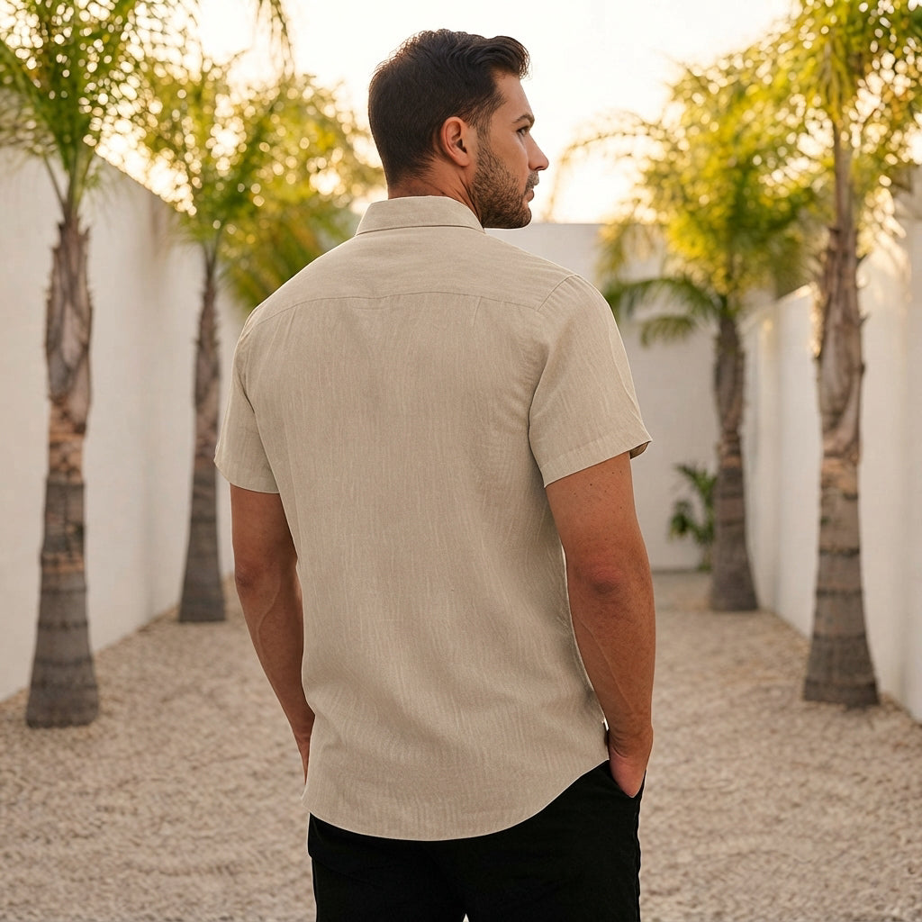 Lewys - Polo Casual con Botones