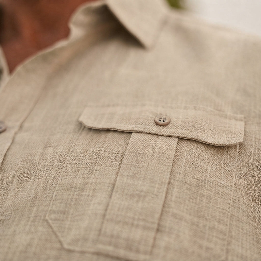 Lewys - Polo Casual con Botones