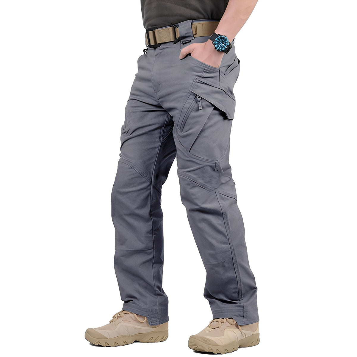 Roshan - Pantalones cargo confortables