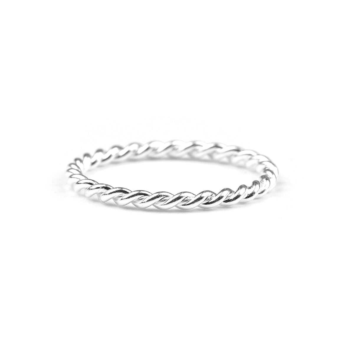 Manon – Anillo trenzado apilable