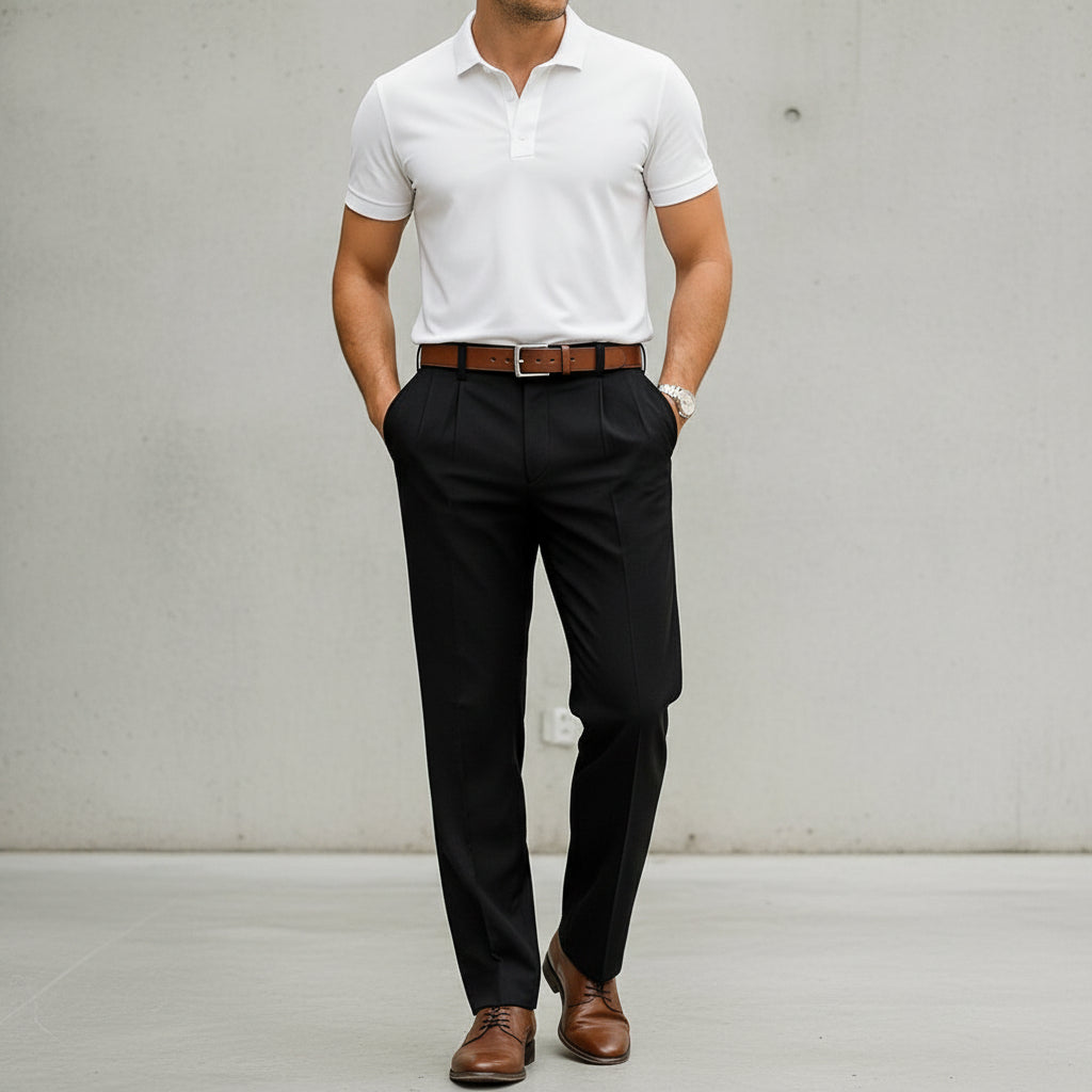 Brandon - Pantalones Rectos Formales