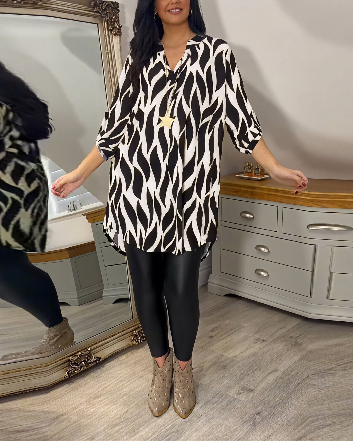 Eleanor - Blusa para dama con diseño
