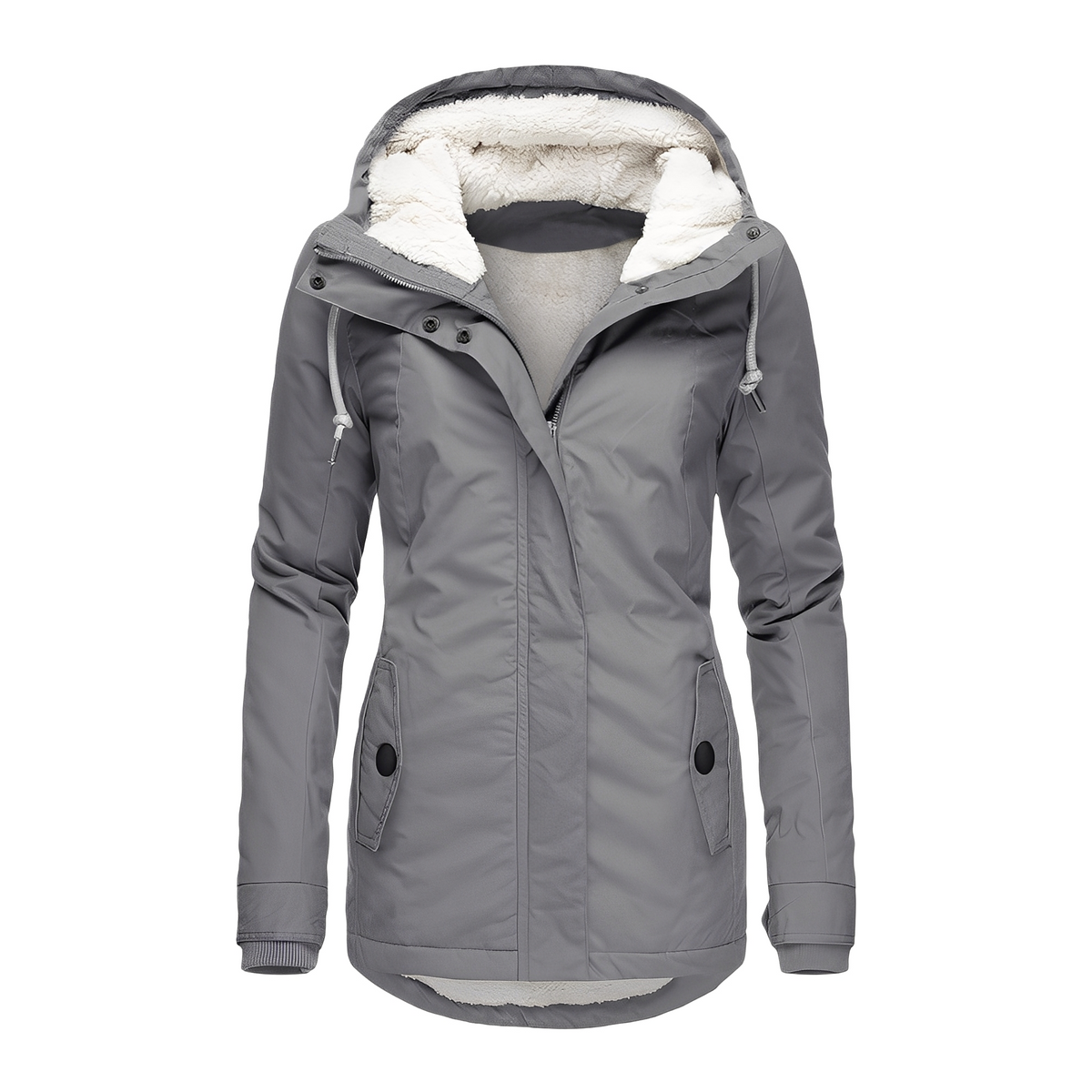 Hilary - Chaqueta con capucha elegante y cómoda