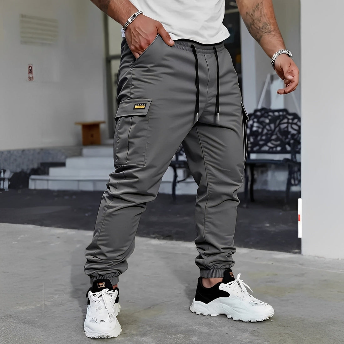 Milton - Pantalones Jogger Casuales