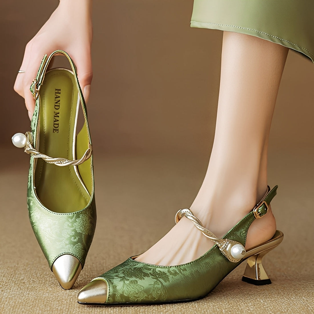 Maddie - Sandalias elegantes con tacón stiletto para damas