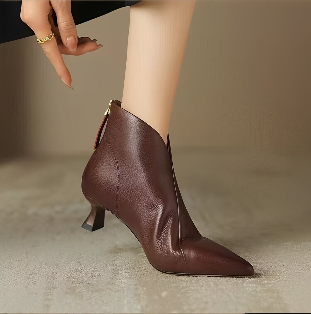 Samira - Botines Elegantes con Tacón