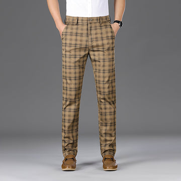 Myers - Pantalones Cuadriculados Casuales