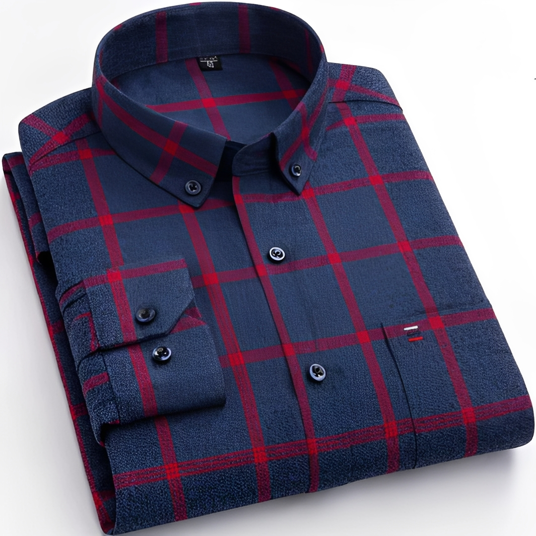 Glenn - Camisa a cuadros de moda para hombre