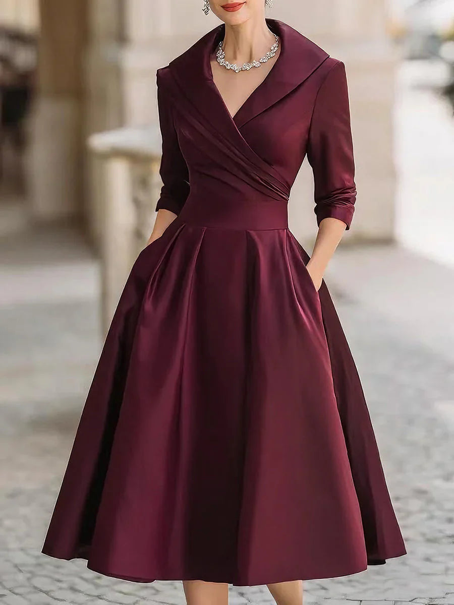 Reece – Vestido vintage elegante para mujer