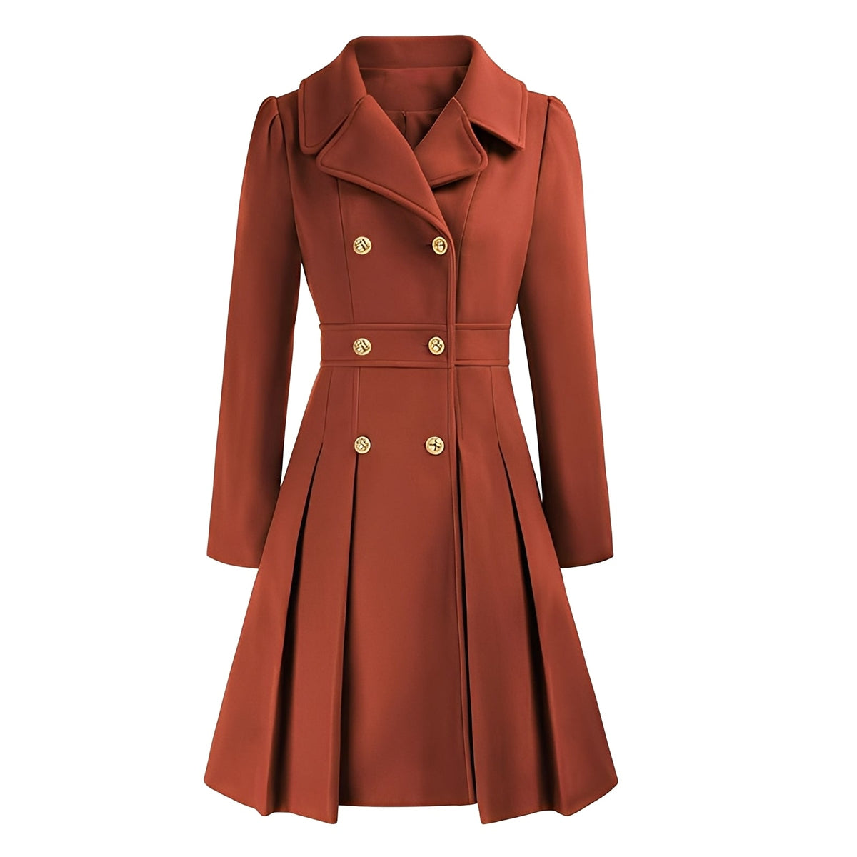 Audrey - Trench-coat femenino ajustable