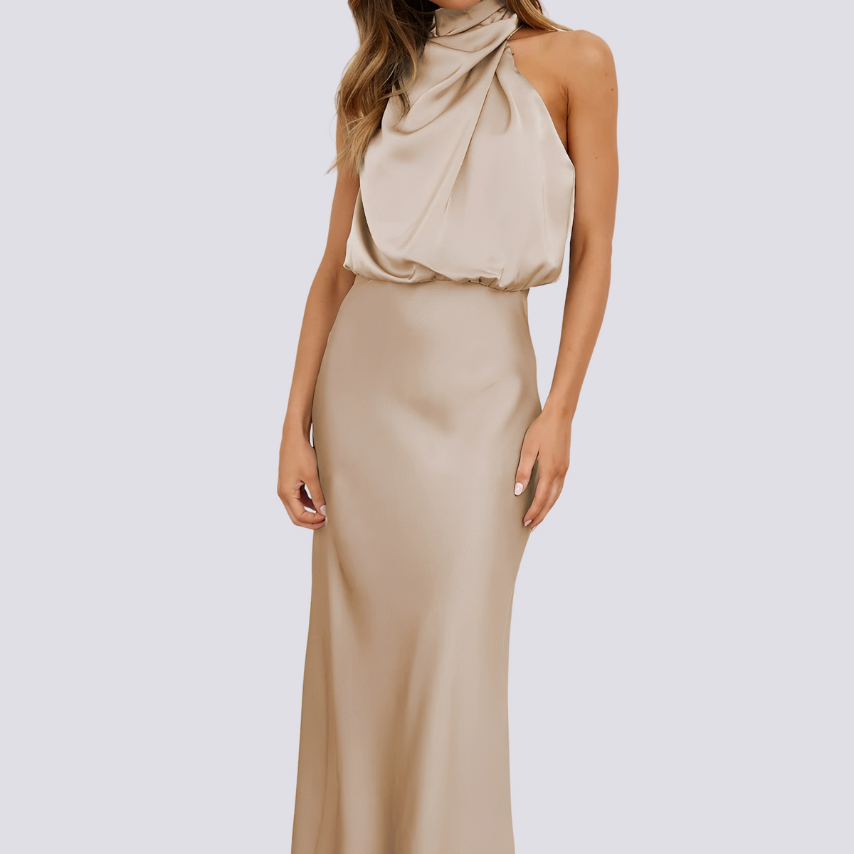 Chrissy - Elegante vestido de cóctel para damas