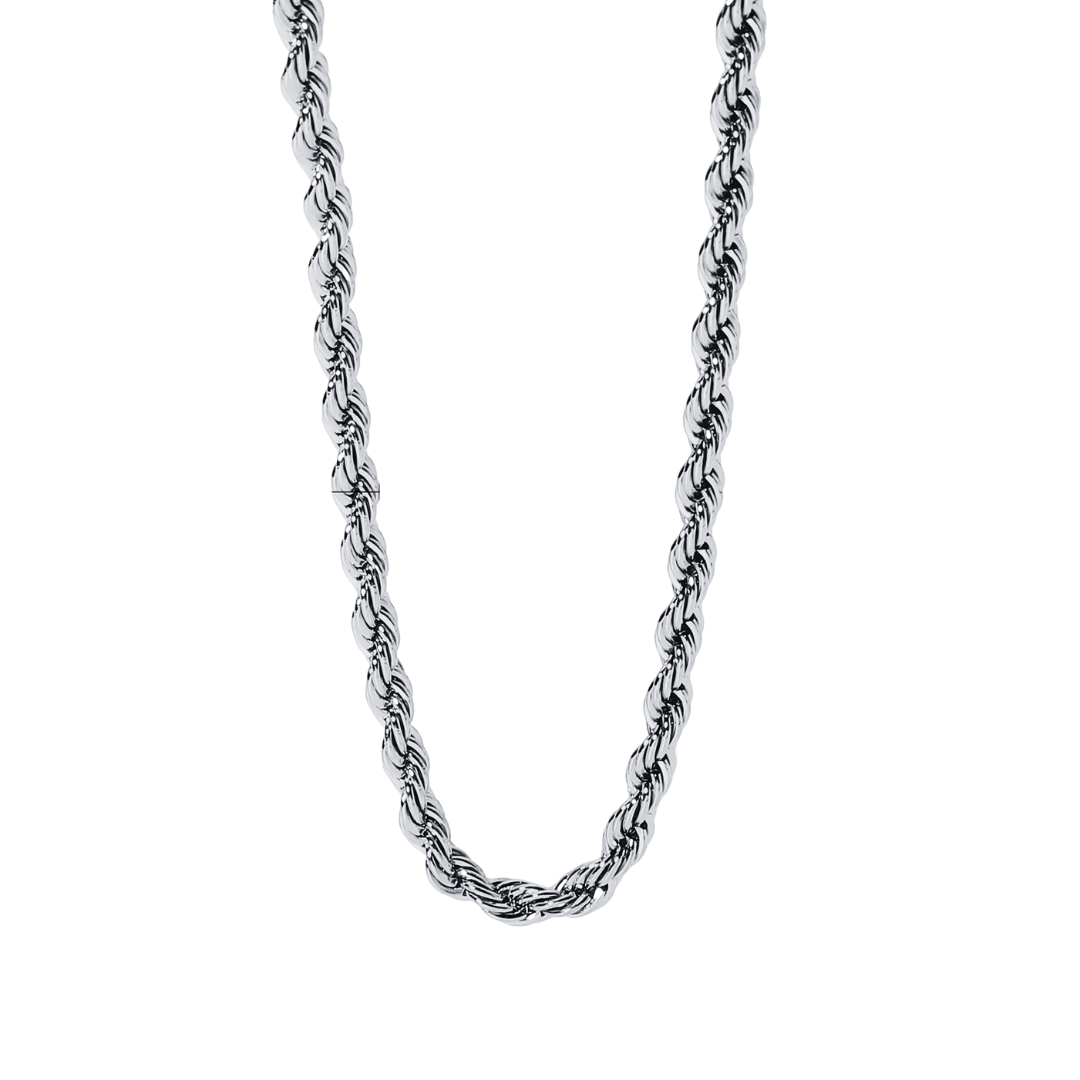 Isla – Collar de cadena con diseño ondulado y efecto torcido