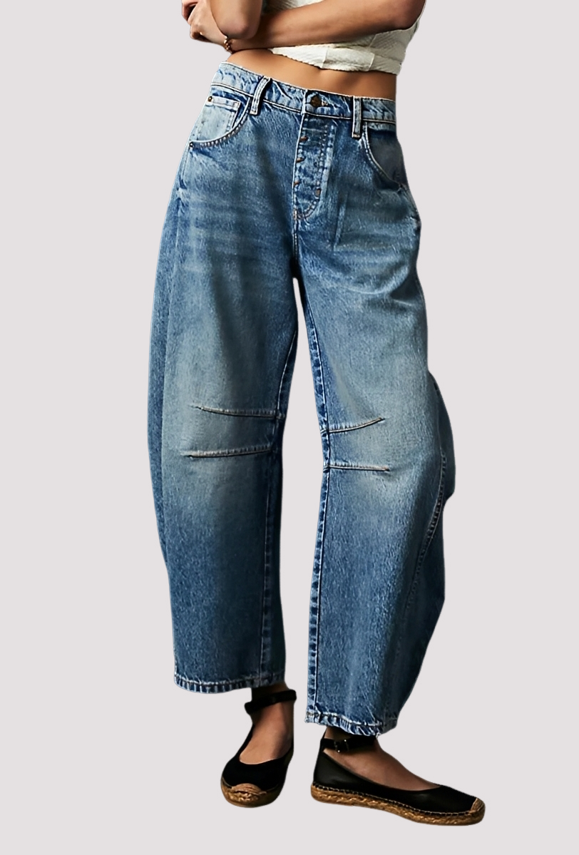 Kendra - Pantalones Elegantes de Pierna Ancha