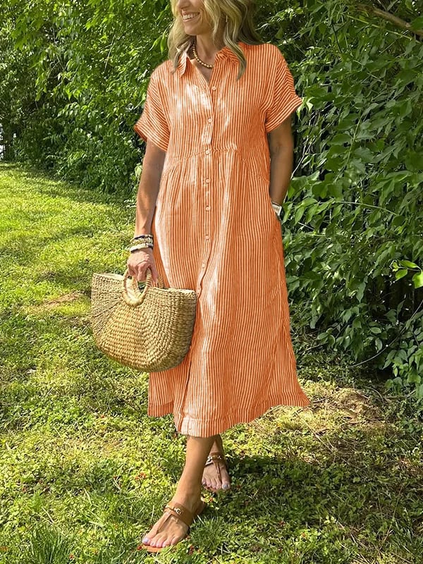 Corinne – Vestido camisa elegante para mujeres