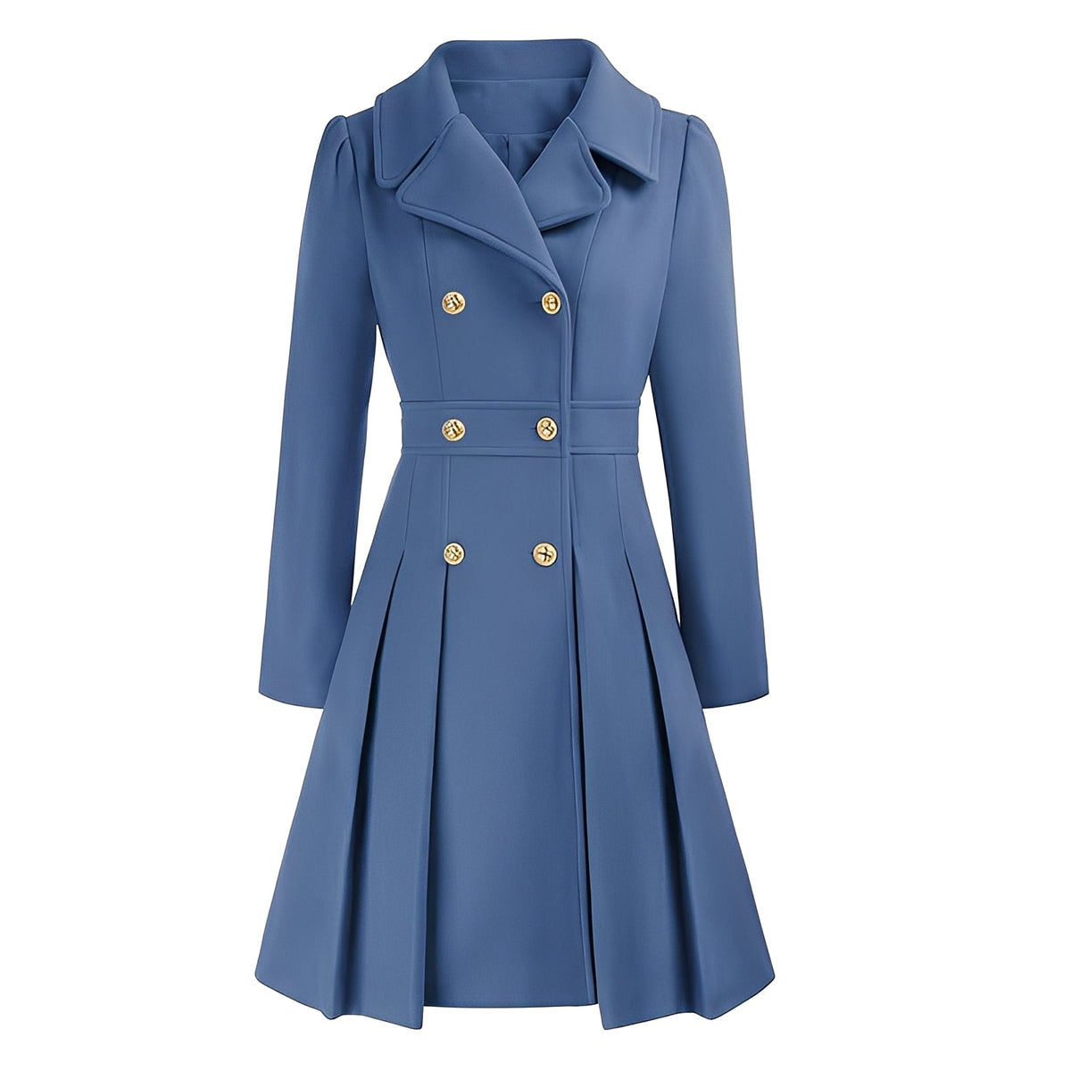 Audrey - Trench-coat femenino ajustable