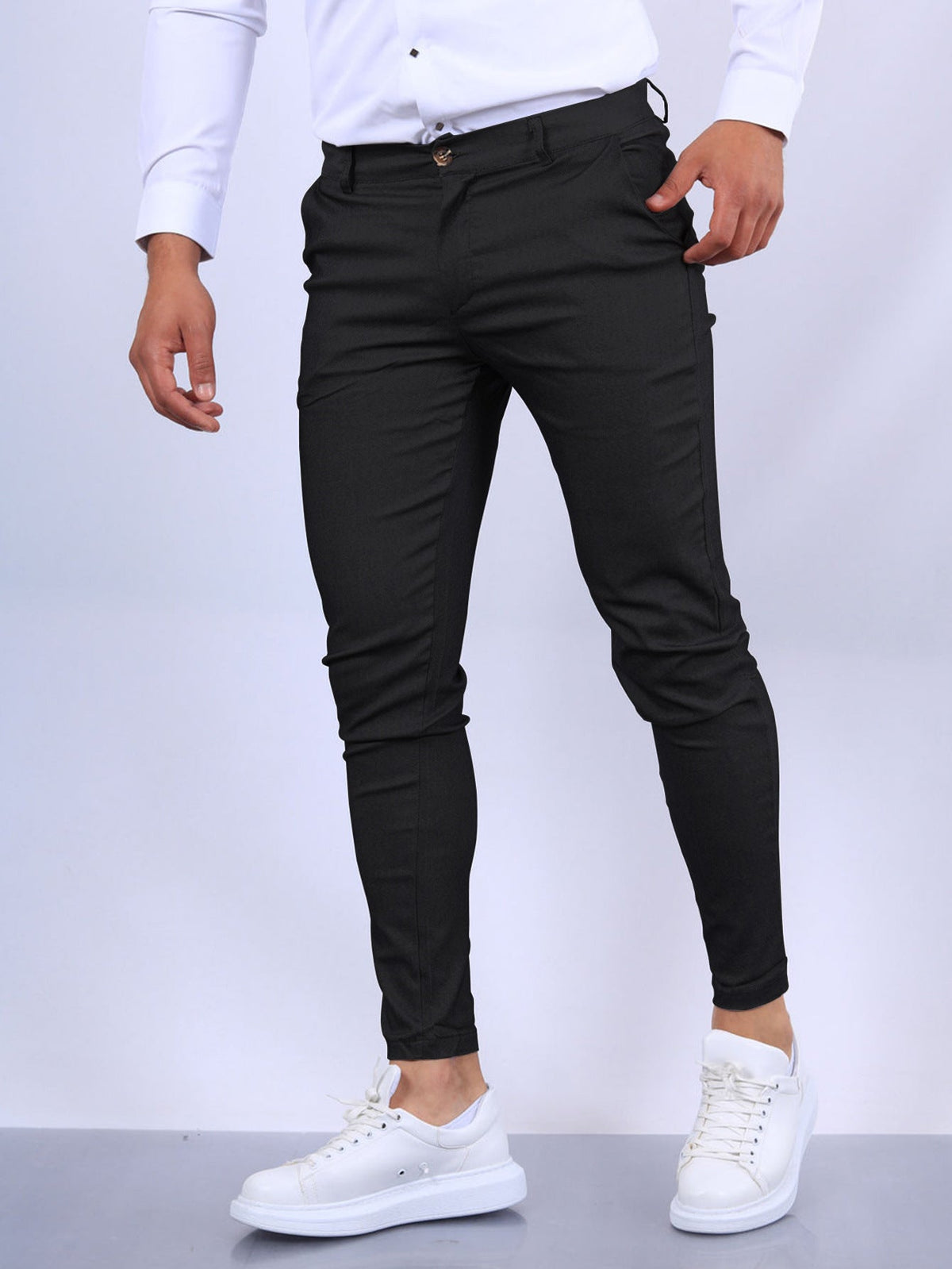 Ryan - Pantalones casuales de corte ajustado para hombres