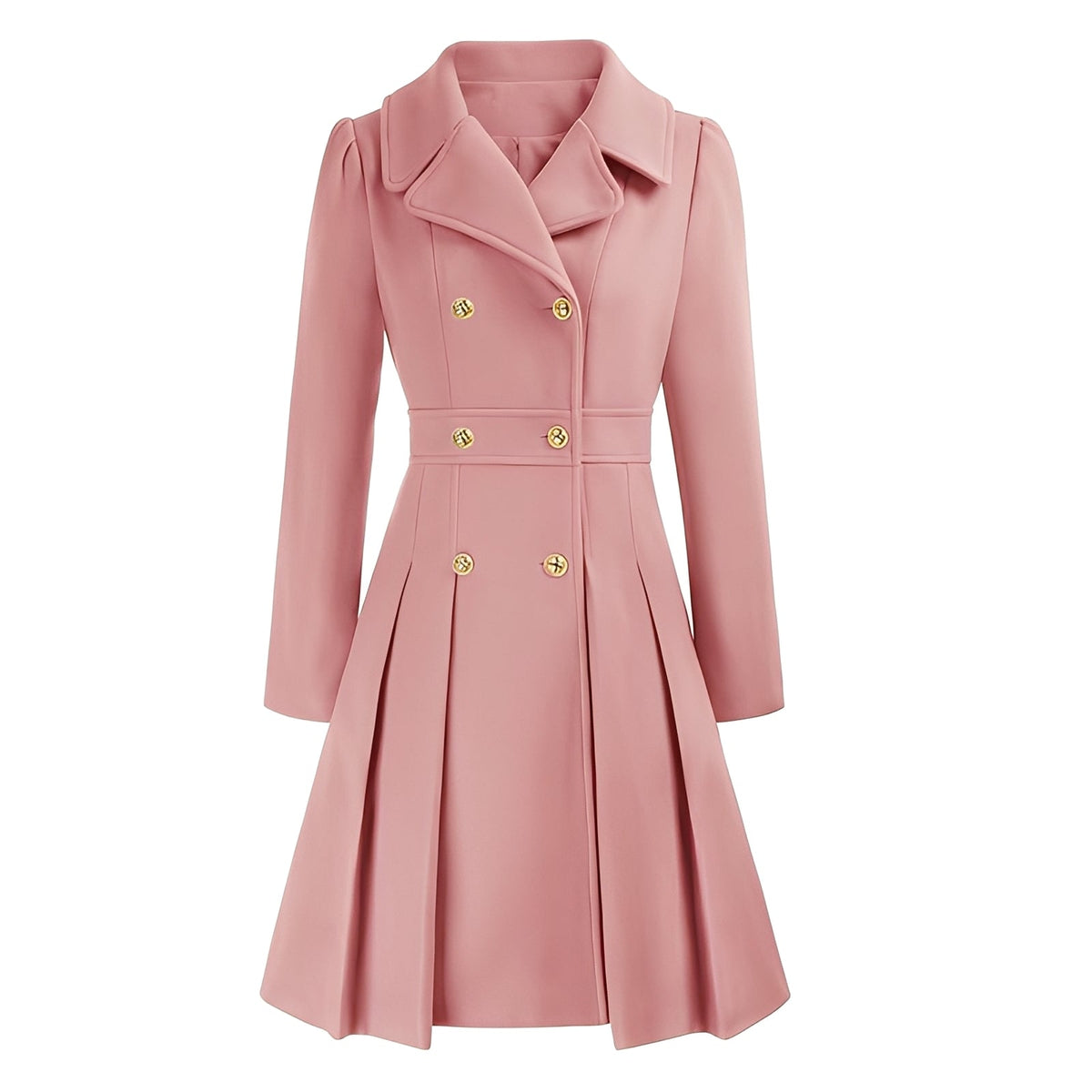 Audrey - Trench-coat femenino ajustable