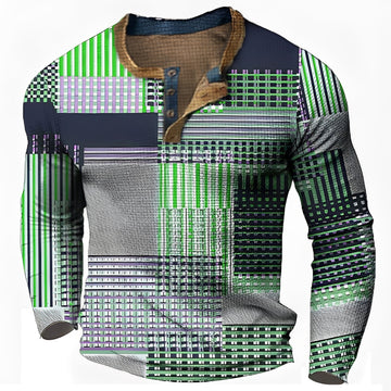 Sam - Camisa de Manga Larga Hombre - Elegante y Casual