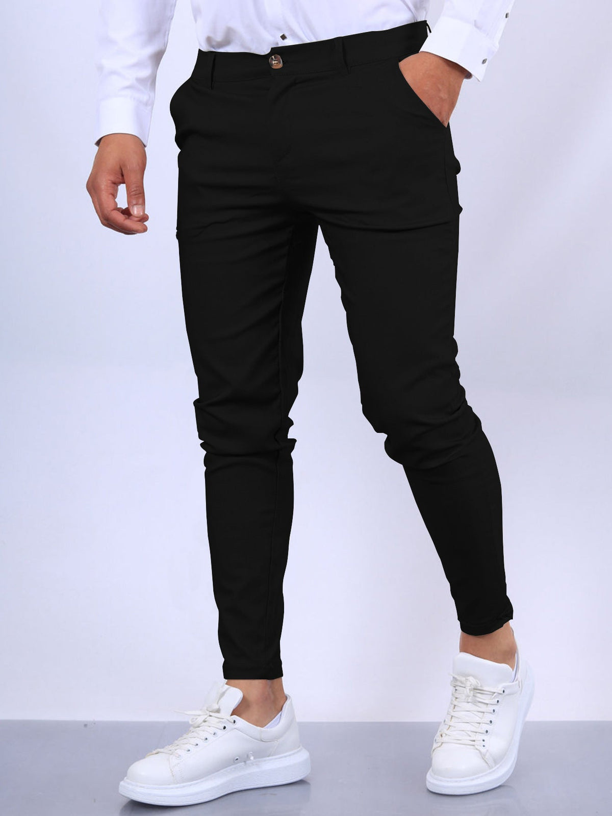 Ryan - Pantalones casuales de corte ajustado para hombres