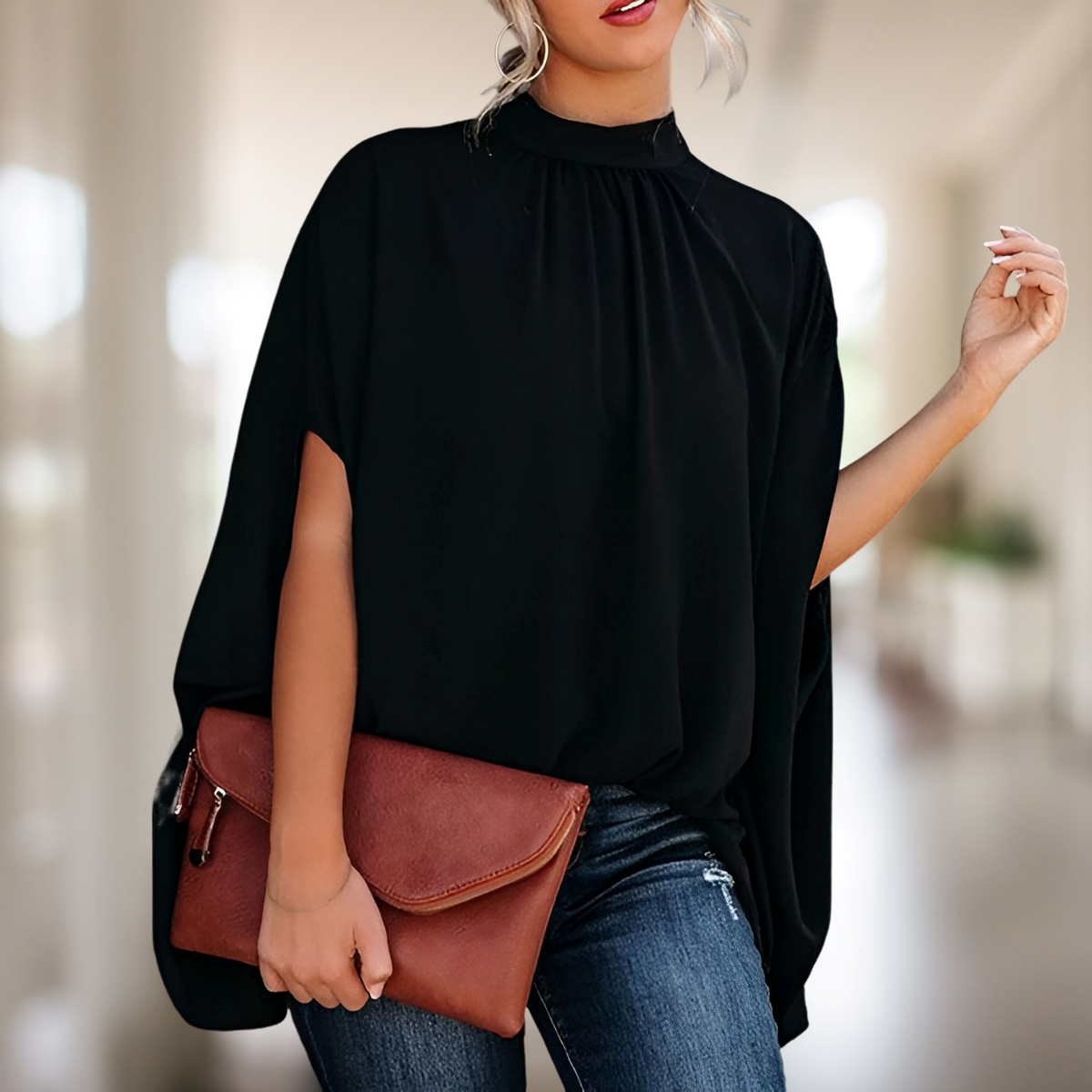 Ameria - Blusa Acampanada