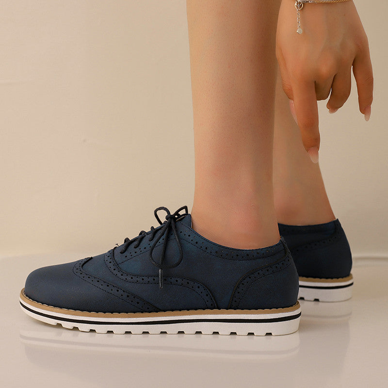 Zapatos Oxford con cordones y abertura Sloane