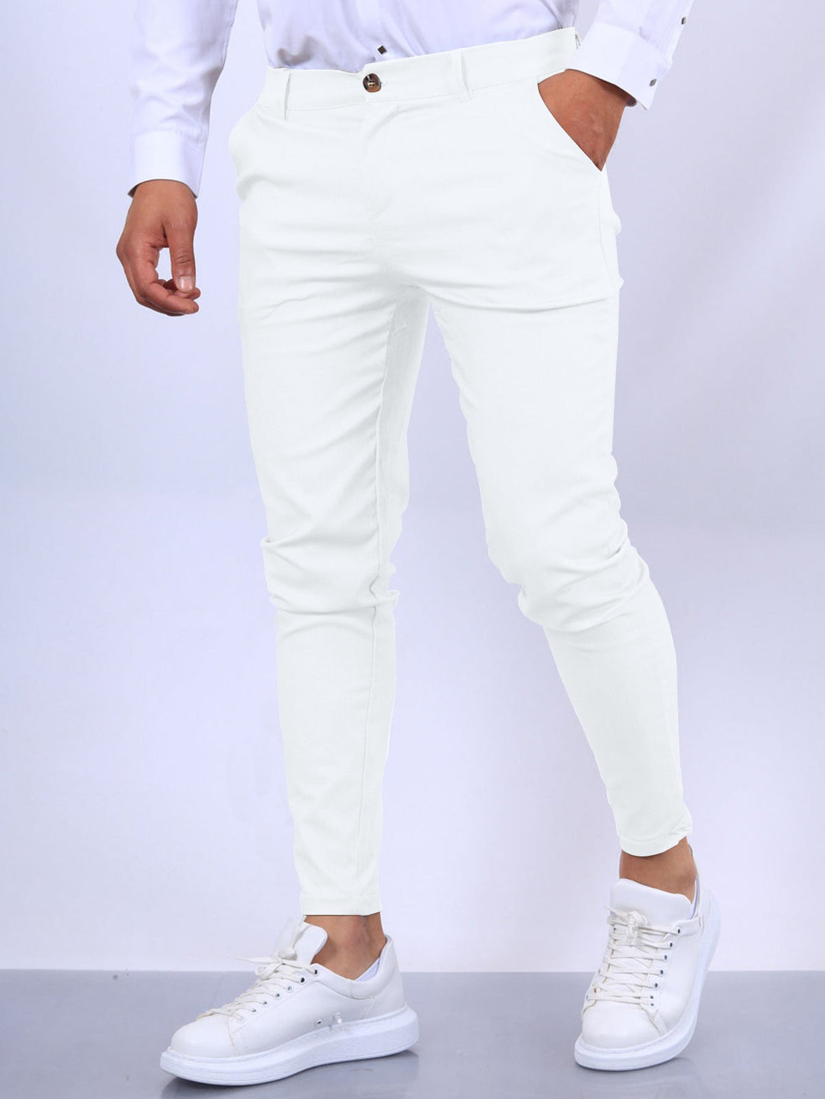 Ryan - Pantalones casuales de corte ajustado para hombres