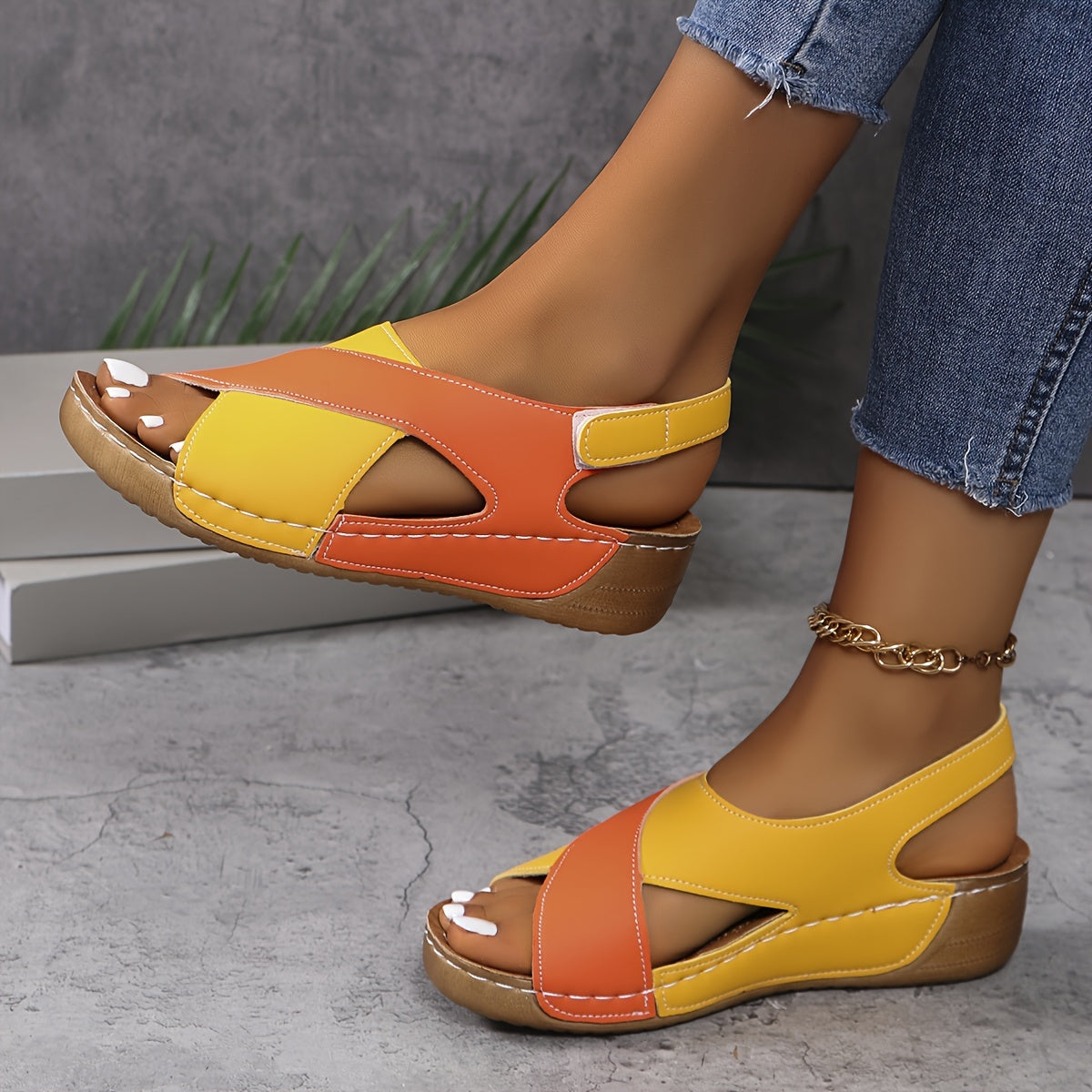 Marta - Sandalias ortopédicas cómodas para mujer, soporte