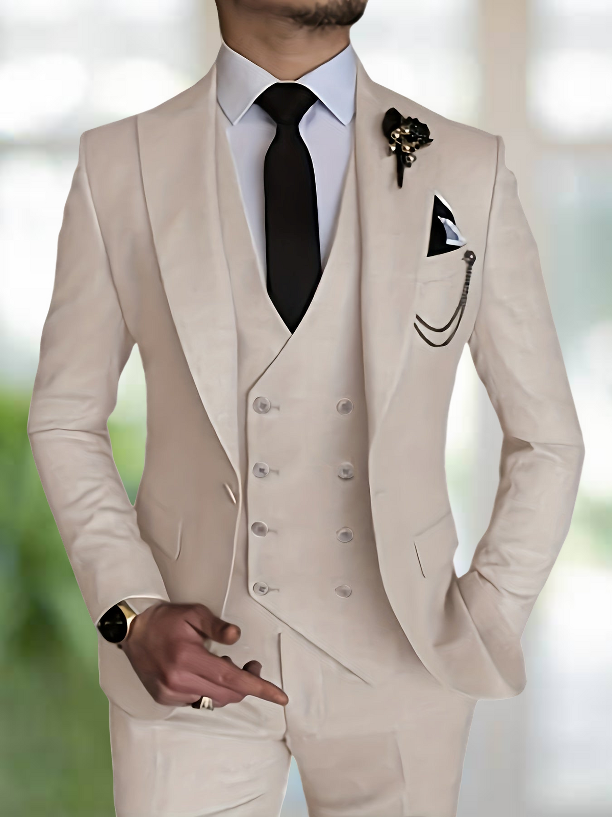 Orson – Traje Slim Fit de 3 Piezas para Hombres