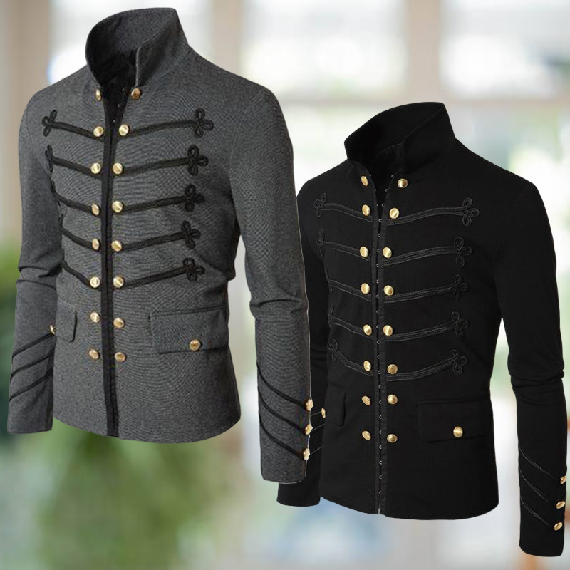 Chard - Chaqueta de Traje Cruzada para Hombres