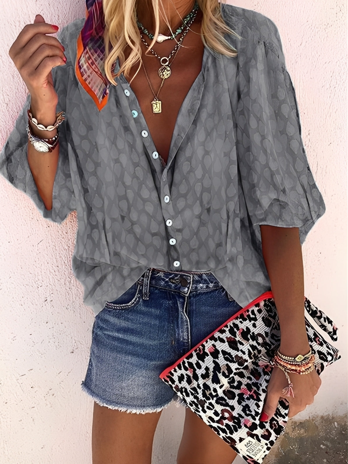 Jesse – Blusa para mujer – Casual y holgada