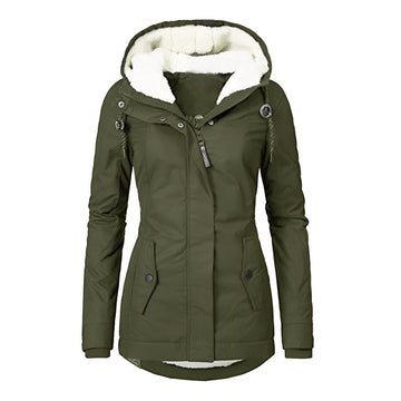 Earleen - Chaqueta confortable y abrigada con capucha
