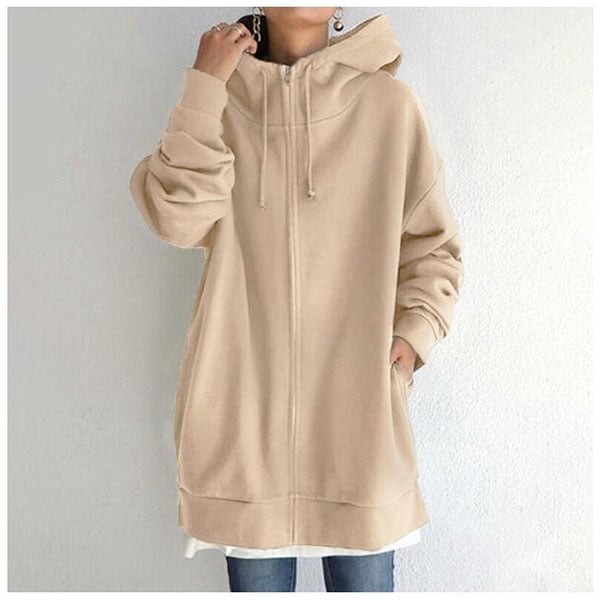 Charyy - Felpa con Zip a Medida para Confort Elegante
