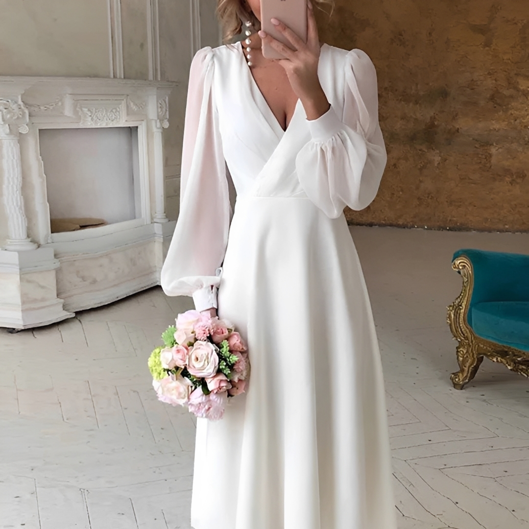 Georgia - Vestido Fluido Clásico