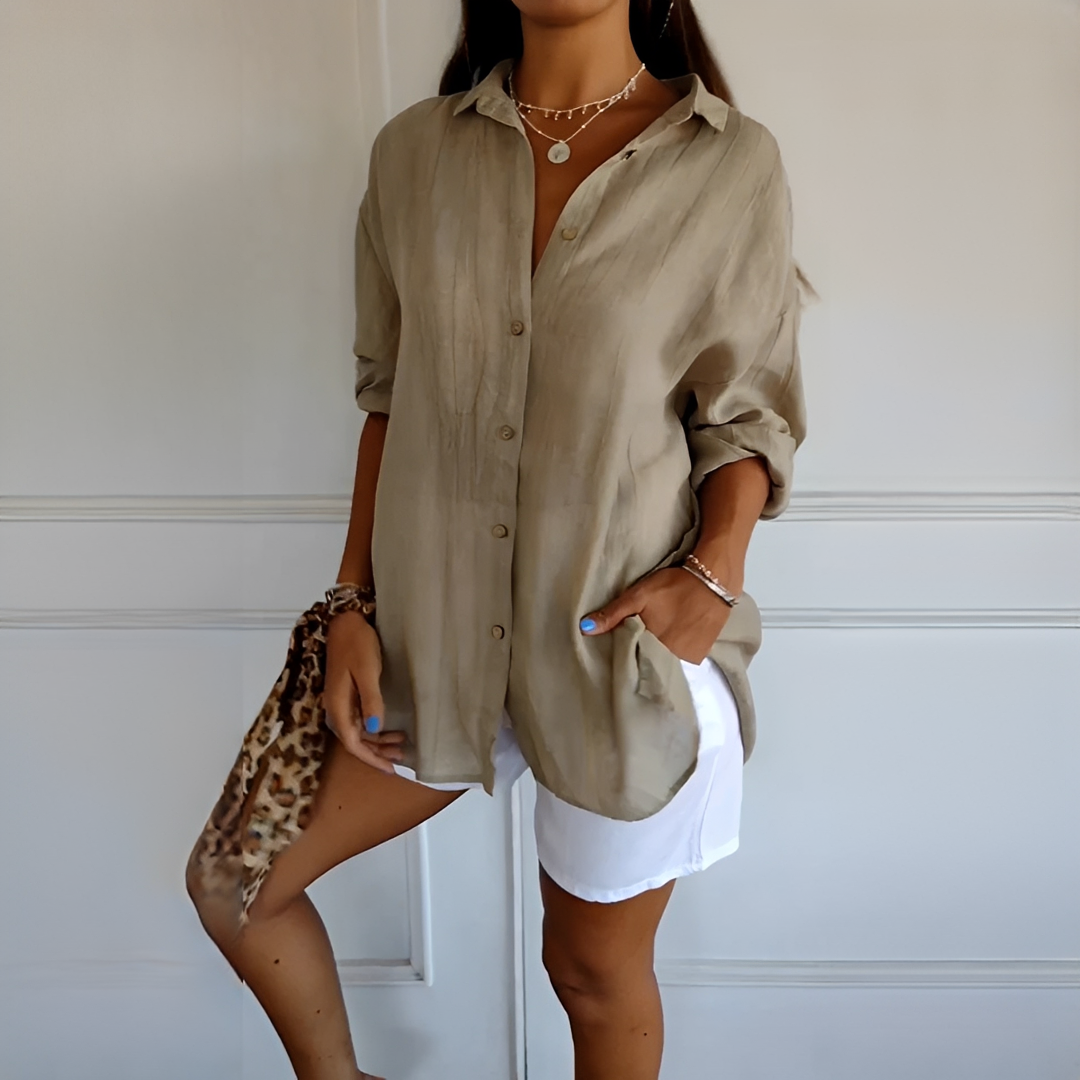 Shanelle - Camisa de verano elegante para mujer