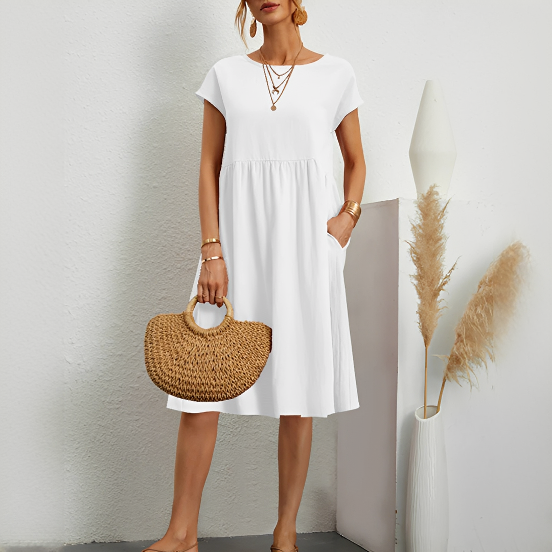 Evalyn - Vestido Midi Sofisticado