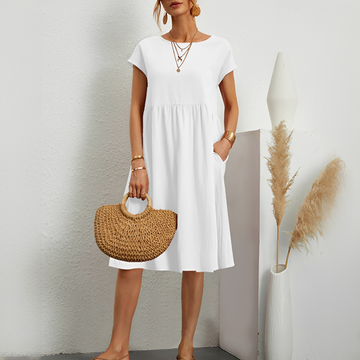 Evalyn - Vestido Midi Sofisticado