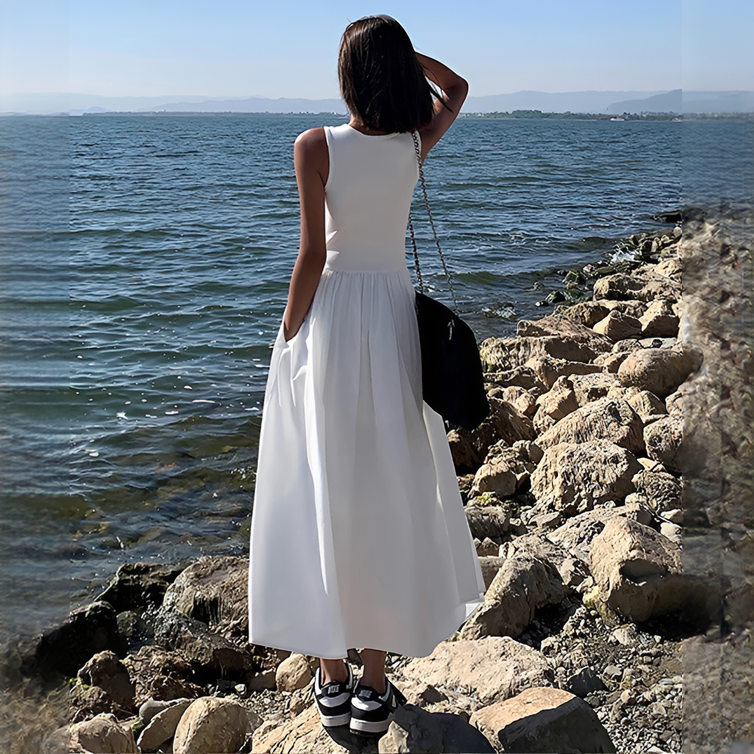 Pheoby - Vestido largo chic