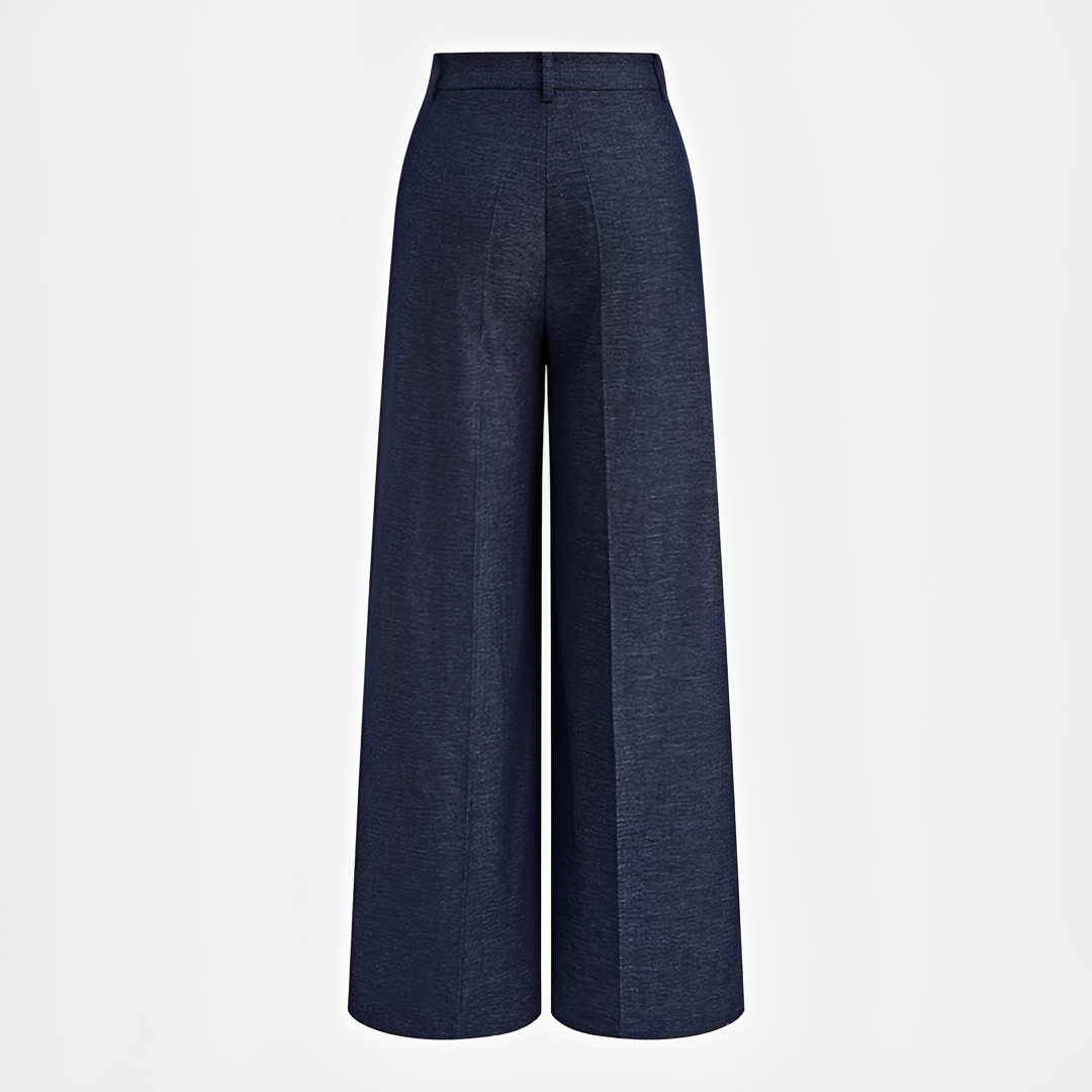 Leilani - Pantalones anchos asimétricos
