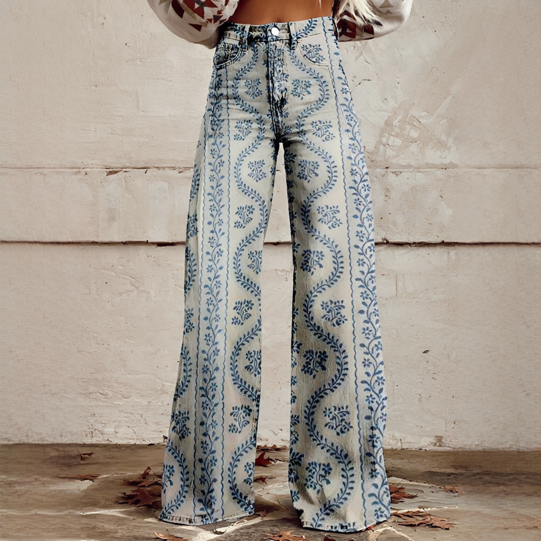 Shannon - Pantalones Anchos y Sofisticados