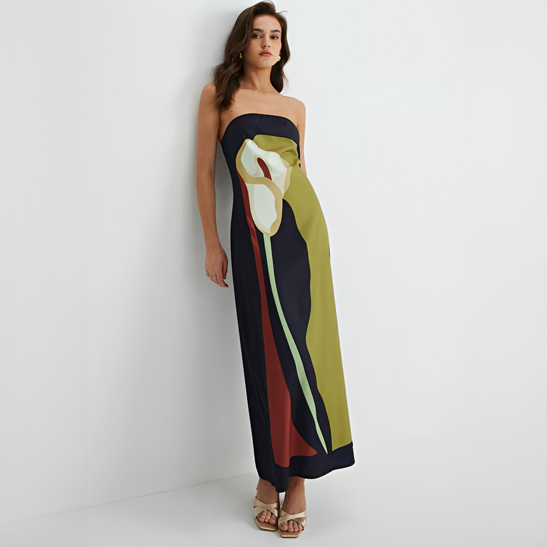Delaney - Vestido Sofisticado con Motivo Floral